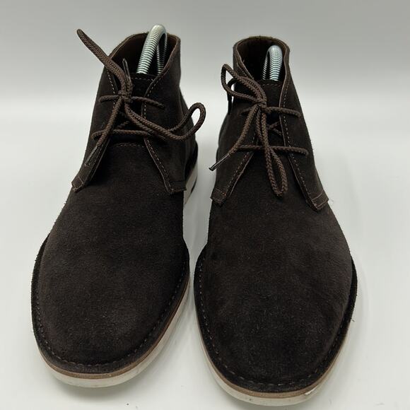 TRASK CHUKKA BROWN SUEDE LEATHER MENS SIZE 10 BOOT main image 7